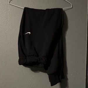 Black Nike joggers